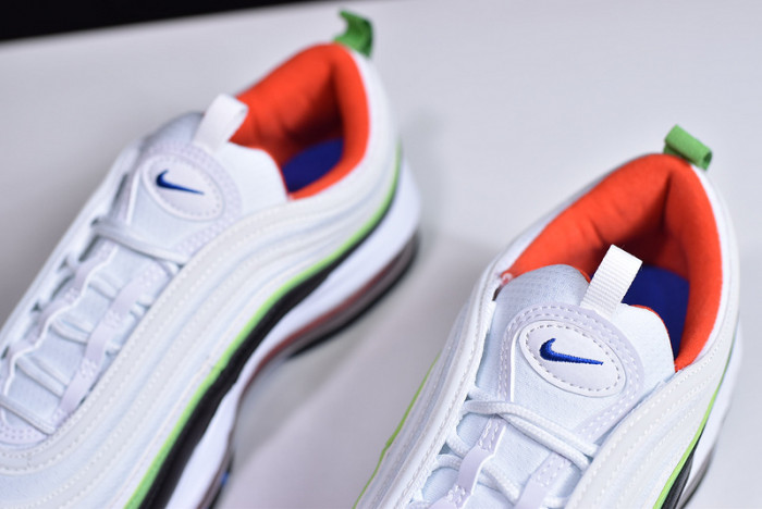 Nike Air Max 97  "White Royal Green Nebula" 921522-105