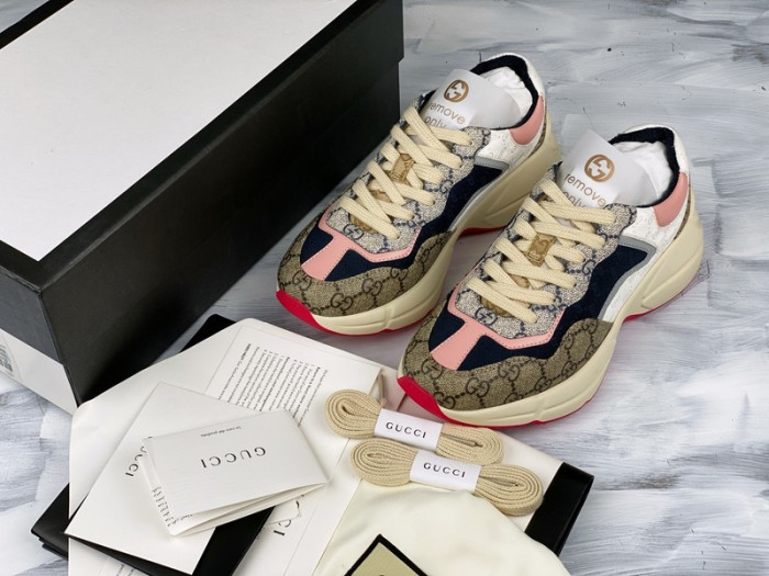 Gucci Rhyton Vintage Trainer Sneaker  576964 DRW00 9522