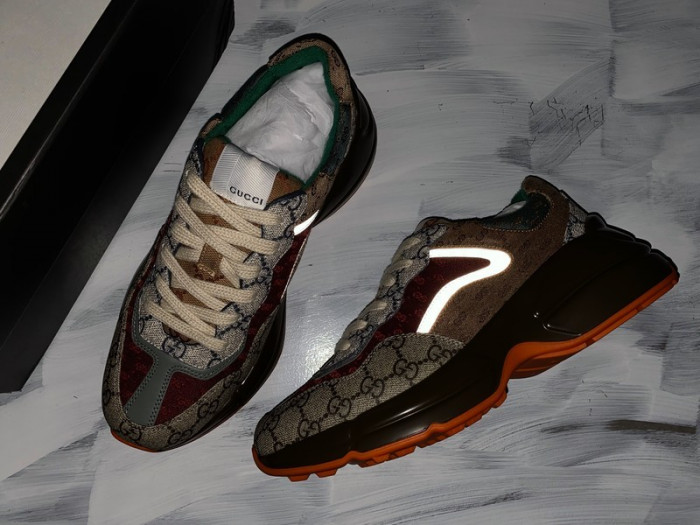 Gucci Rhyton Vintage Trainer Sneaker  576969 DRW00 9522