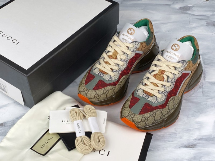 Gucci Rhyton Vintage Trainer Sneaker  576969 DRW00 9522